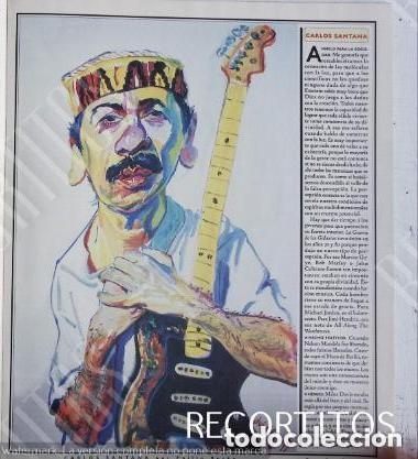 Coleccionismo de Revistas y Peri&oacute;dicos: bono u2 carlos santana