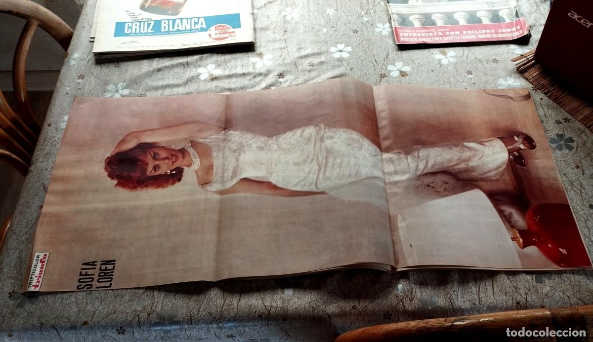 Collezionismo di Riviste e Giornali: TRIUNFO N&ordm; 3 / ANNE BANCROFT, GINA LOLLOBRIGIDA, SOPHIA LOREN, CLAUDIA CARDINALE, VENECIA FESTIVAL