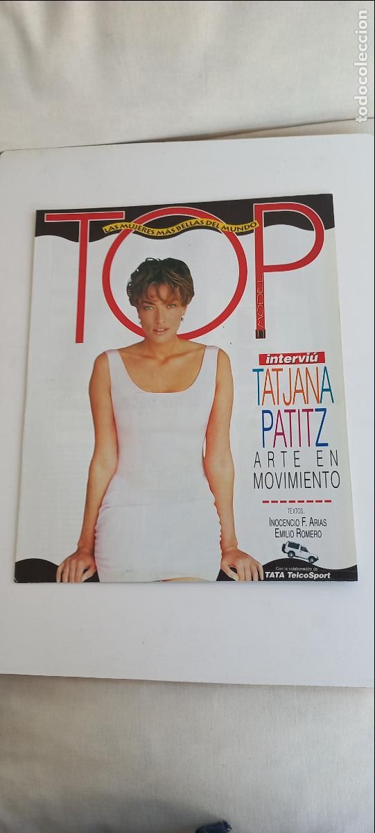 Coleccionismo de revistas y peri&oacute;dicos: TATJANA PATITZ. ARTE EN MOVIMIENTO. FASCICULO N&ordm; 11 TOP MODEL MUJERES MAS BELLAS DEL MUNDO, INTERVI&Uacute;