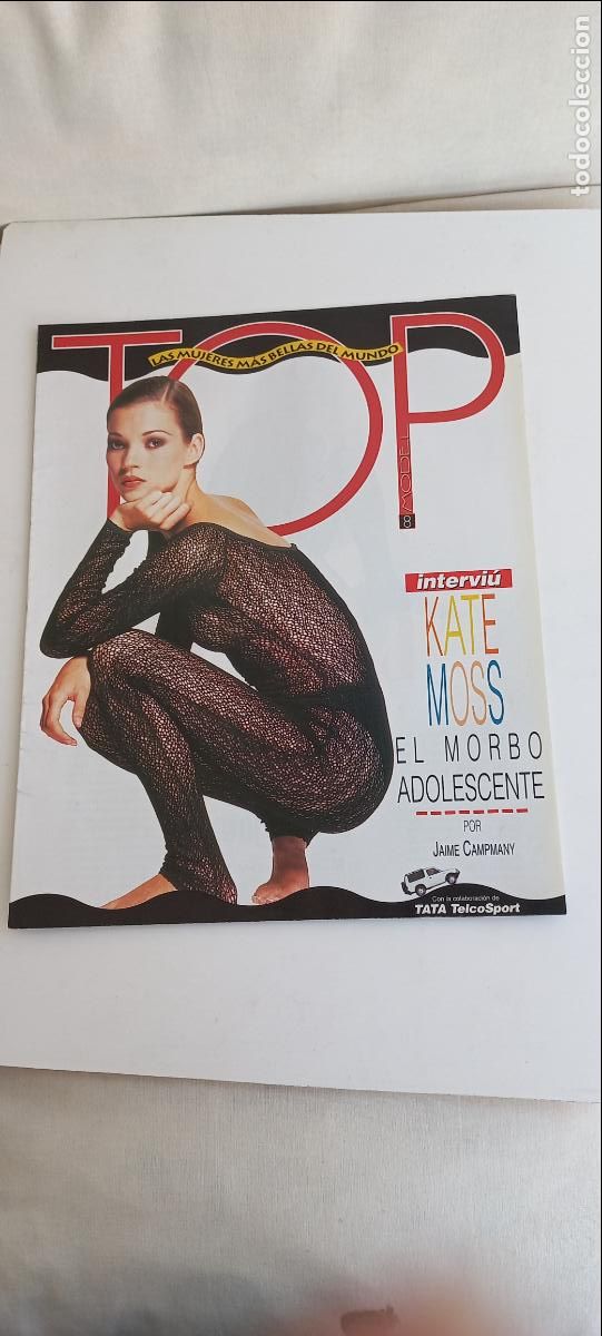 Coleccionismo de revistas y peri&oacute;dicos: KATE MOSS. EL MORBO ADOLESCENTE. FASCICULO N&ordm; 8 TOP MODEL LAS MUJERES MAS BELLAS DEL MUNDO, INTERVI&Uacute;