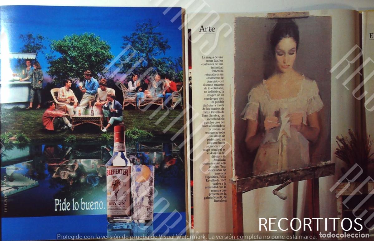 Coleccionismo de Revistas y Peri&oacute;dicos: BEEFEATER GIN GINEBRA ANUNCIO PUBLICIDAD