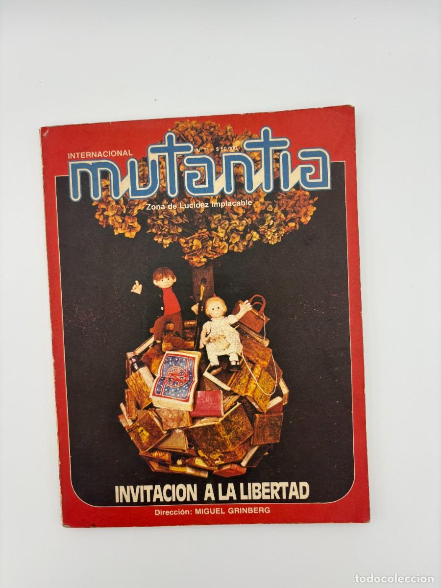 Coleccionismo de Revistas y Peri&oacute;dicos: Revista Mutantia Internacional- Zona de Lucidez Implacable - Revista n&ordm; 11 - Miguel Grinberg