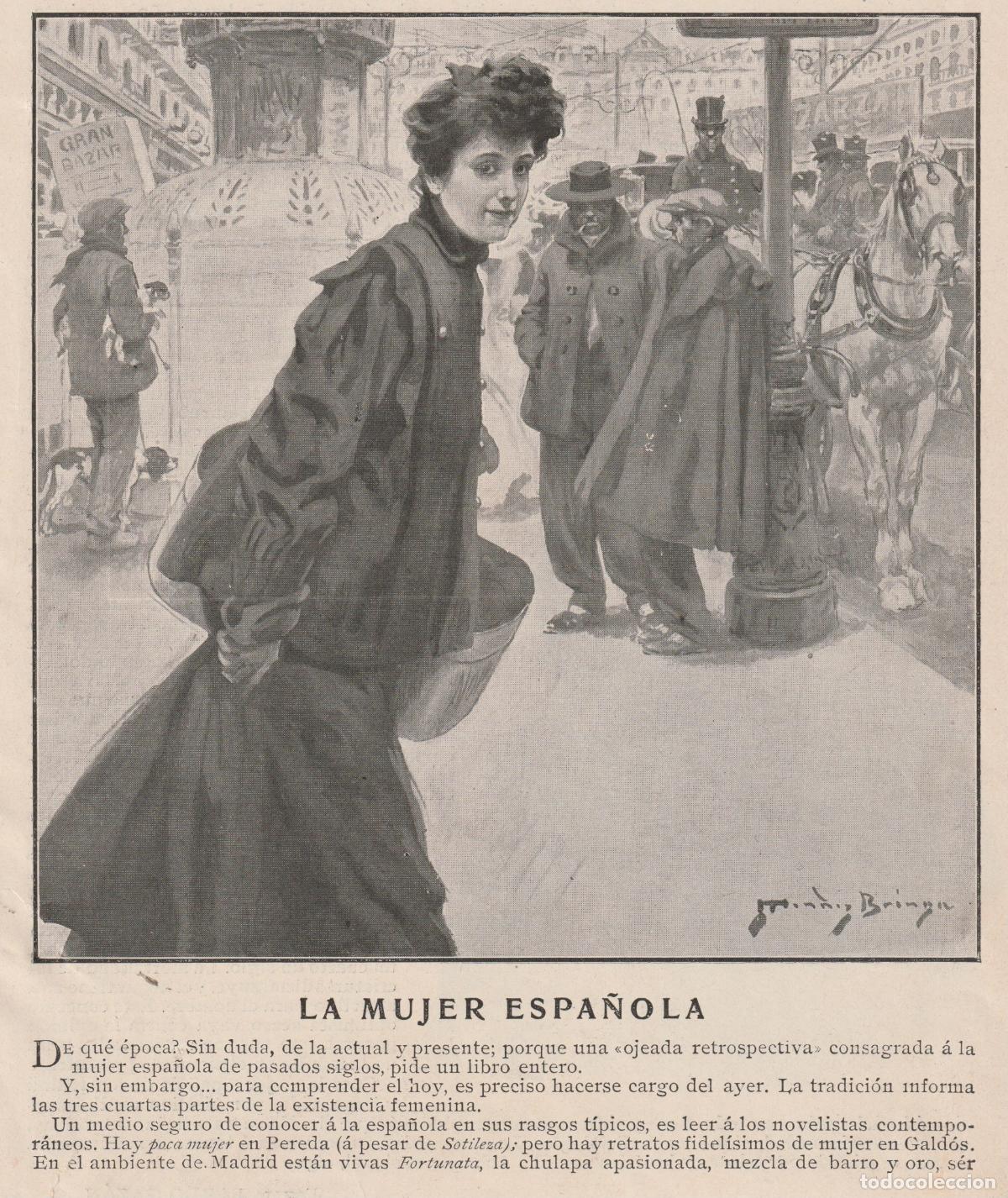 Coleccionismo de Revistas y Peri&oacute;dicos: La mujer espa&ntilde;ola / Emilia Pardo Baz&aacute;n - 1907