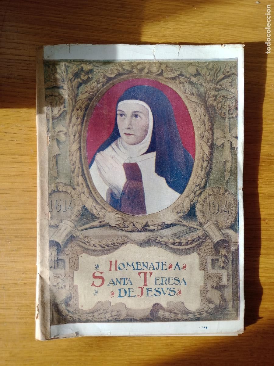 Coleccionismo de Revistas y Peri&oacute;dicos: Homenaje literario a Santa Teresa de Jes&uacute;s, 1914