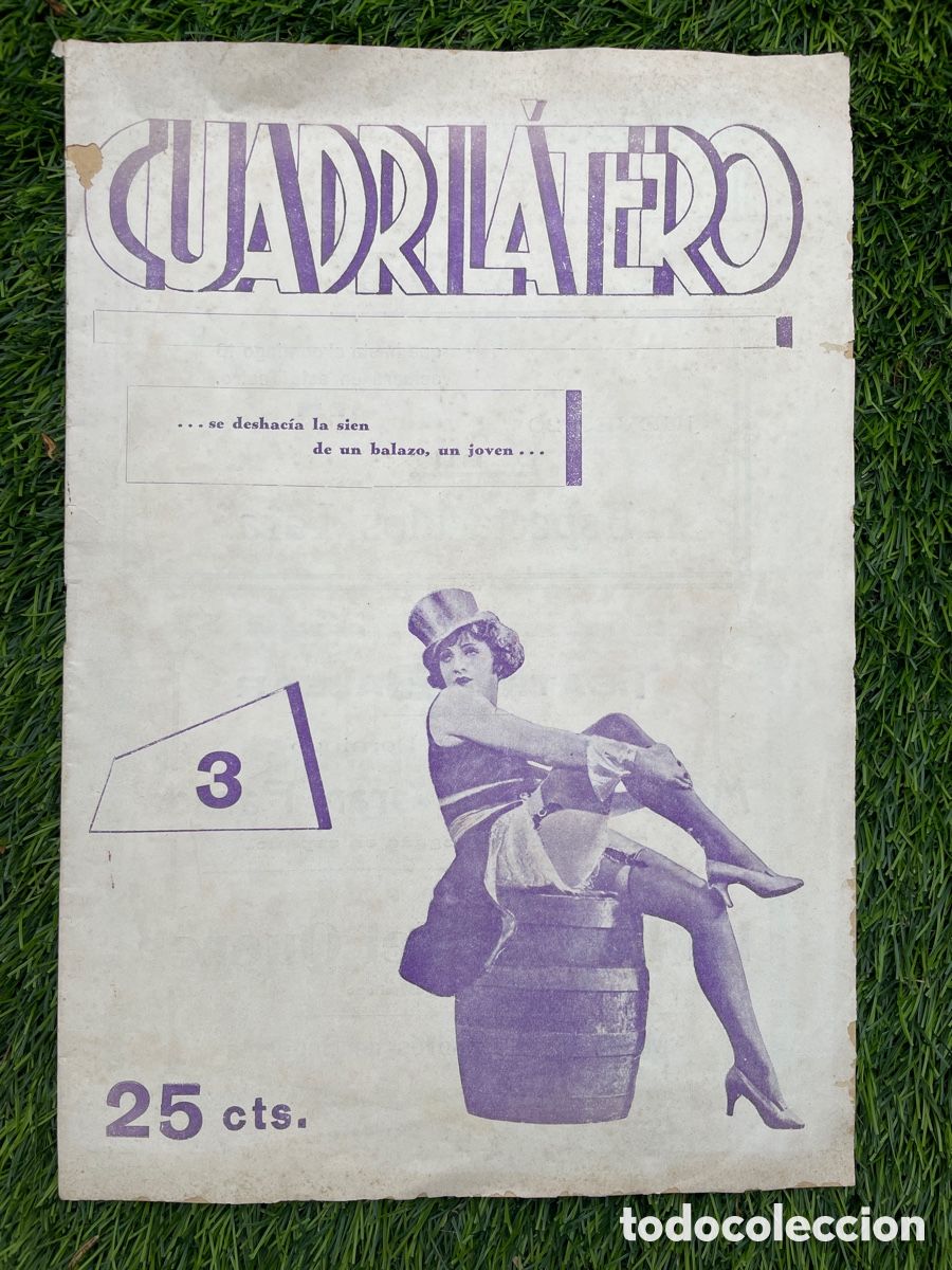 Coleccionismo de revistas y peri&oacute;dicos: Cuadril&aacute;tero. Palma de Mallorca. Teatro, cine, toros, deportes.