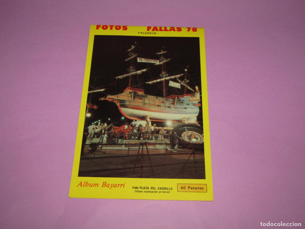 Coleccionismo de revistas y peri&oacute;dicos: Antiguo &Aacute;lbum BAYARRI Fallas en Valencia FOTO FALLAS 78