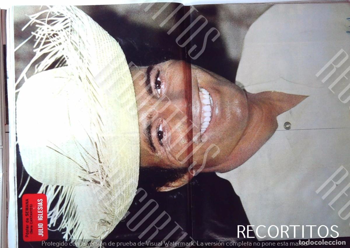 Coleccionismo de Revistas y Peri&oacute;dicos: JULIO IGLESIAS 1977 POSTER