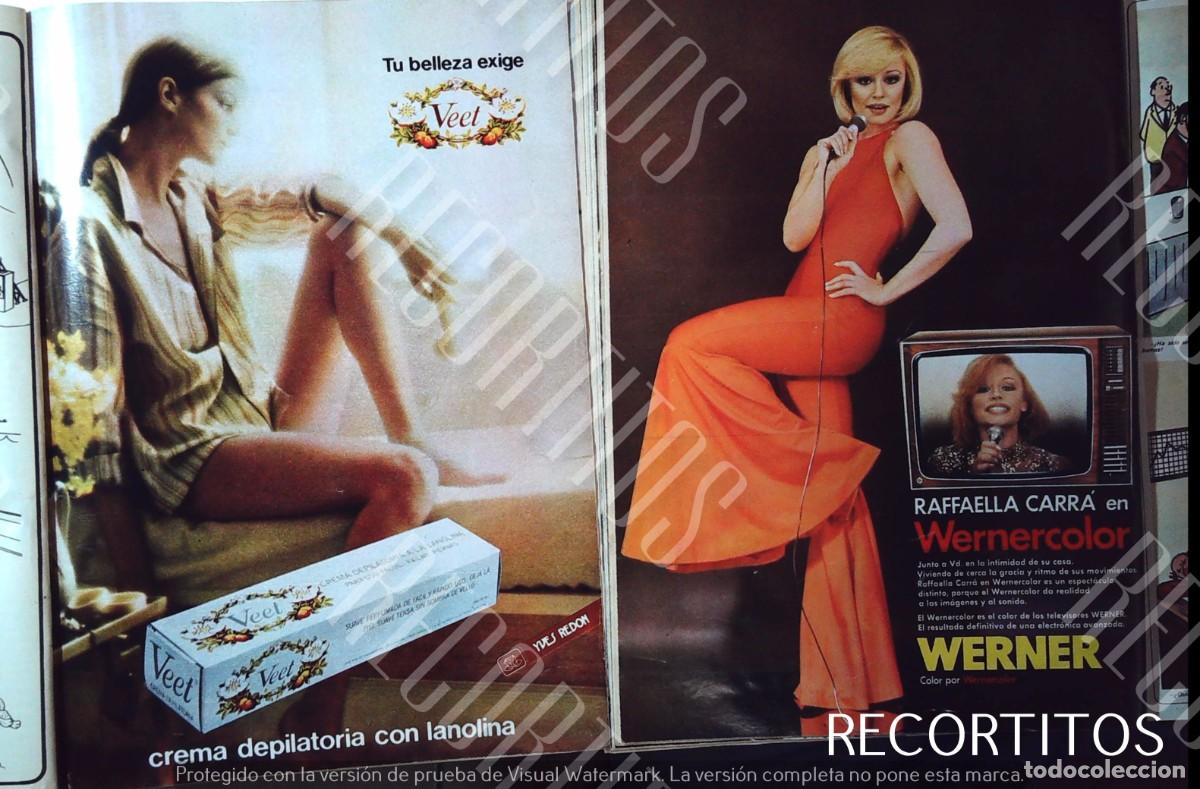 Coleccionismo de Revistas y Peri&oacute;dicos: RAFFAELLA CARRA RAFAELA RAFAELLA WERNER