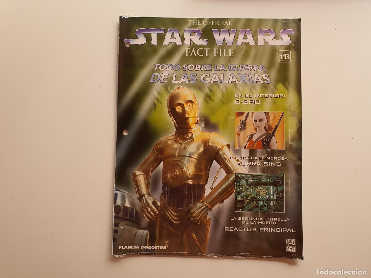 Coleccionismo de revistas y peri&oacute;dicos: THE OFFICIAL STAR WARS FACT FILE - 2002 - PLANETA DE AGOSTINI - N&ordm; 113 PRECINTADO
