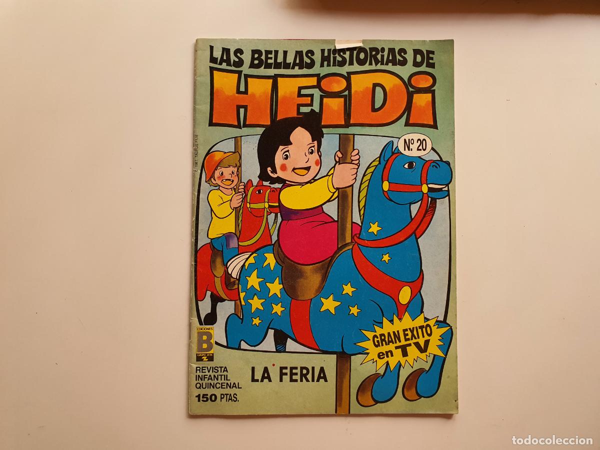 Coleccionismo de Revistas y Peri&oacute;dicos: COMIC REVISTA EDICIONES B GRUPO Z - LAS BELLAS HISTORIAS DE HEIDI - N&ordm; 20