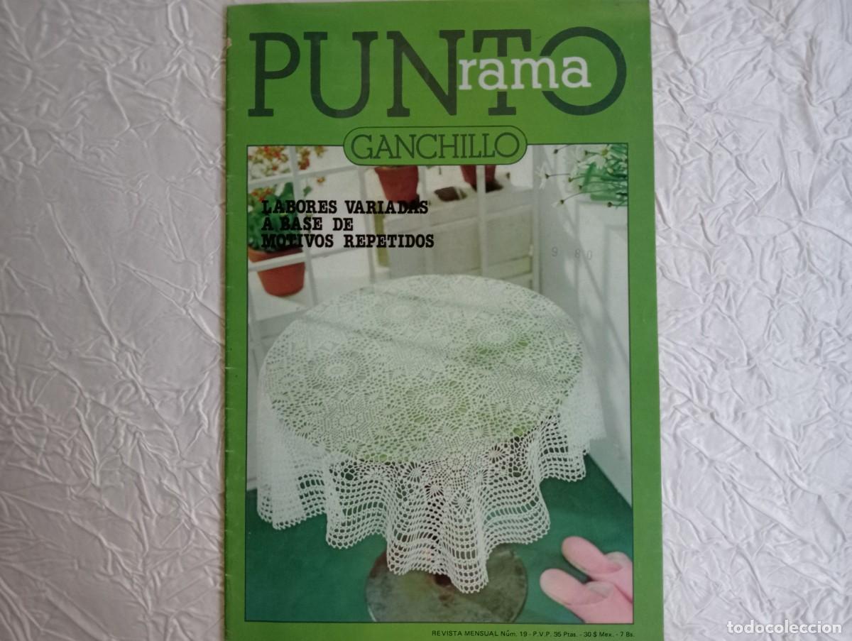 Coleccionismo de Revistas y Peri&oacute;dicos: Revista vintage de ganchillo, GANCHILLO - PUNTO RAMA