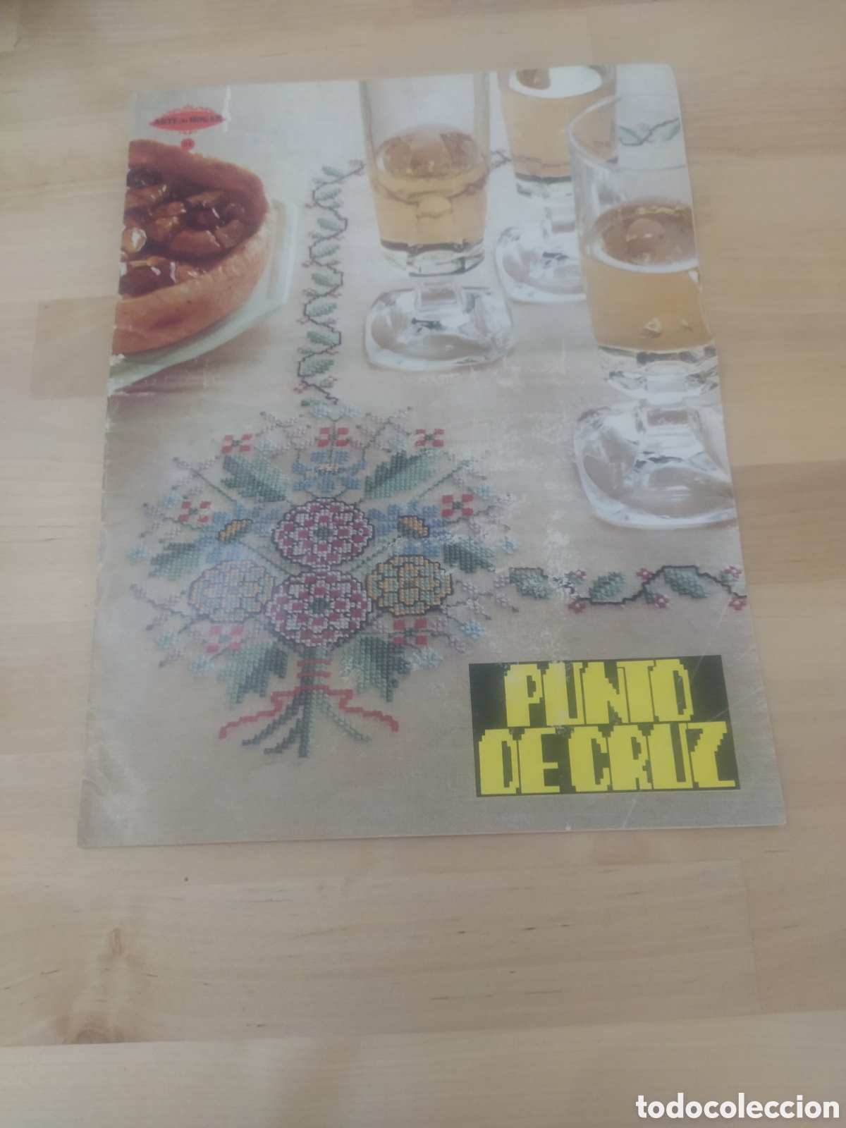 Colecionismo de Revistas e Jornais: REVISTA ARTE DE HOGAR N&deg;21 PUNTO DE CRUZ