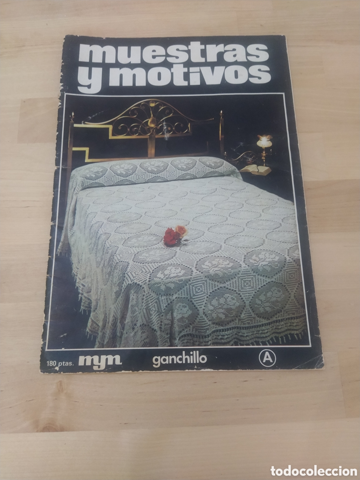 Coleccionismo de Revistas y Peri&oacute;dicos: REVISTA MUESTRAS Y MOTIVOS - GANCHILLO A