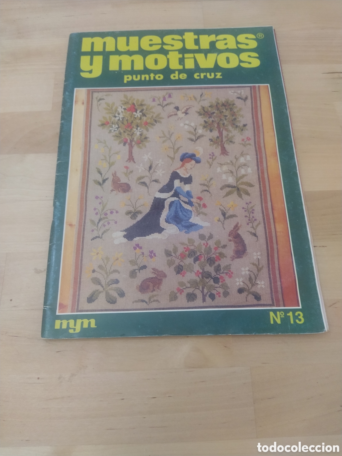 Colecionismo de Revistas e Jornais: MUESTRAS Y MOTIVOS - PUNTO DE CRUZ N&deg;13