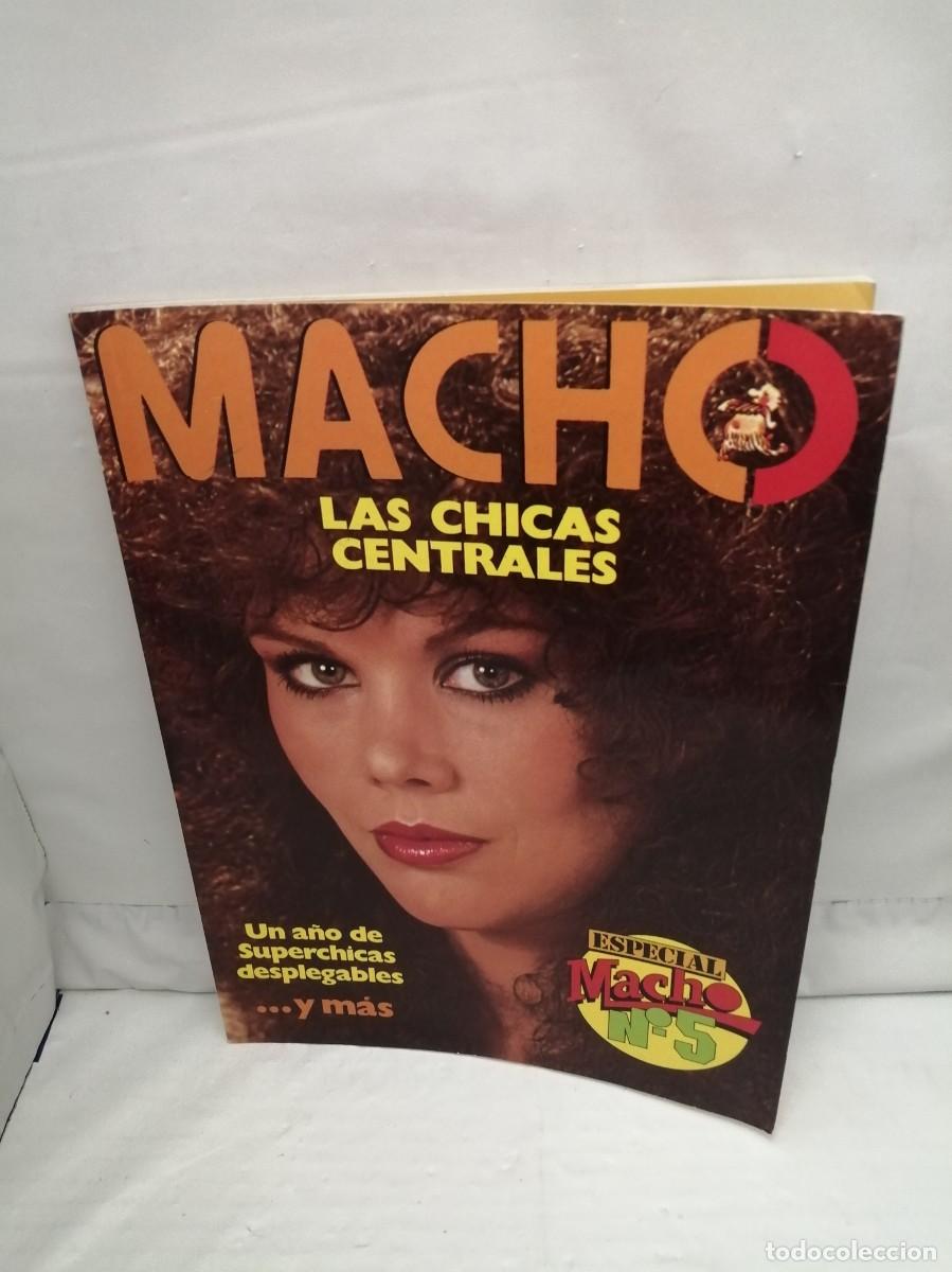 Collection Magazines and Newspapers: MACHO, Especial No. 5: Un a&ntilde;o de superchicas desplegables