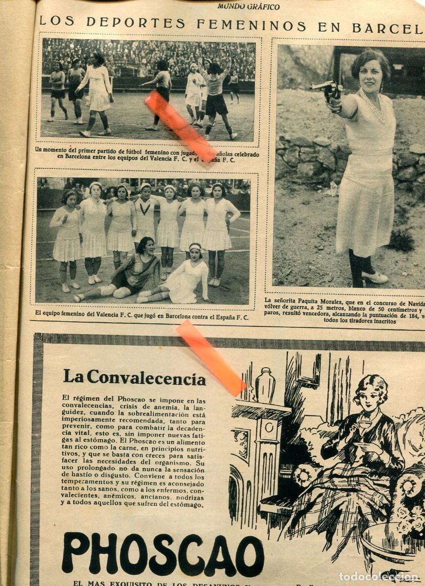 Collection Magazines and Newspapers: REVISTA A&Ntilde;O 1931 HONG-KONG SUBLEVACION DE JACA GALAN GARCIA HERNANDEZ FUTBOL FEMENINO VALENCIA