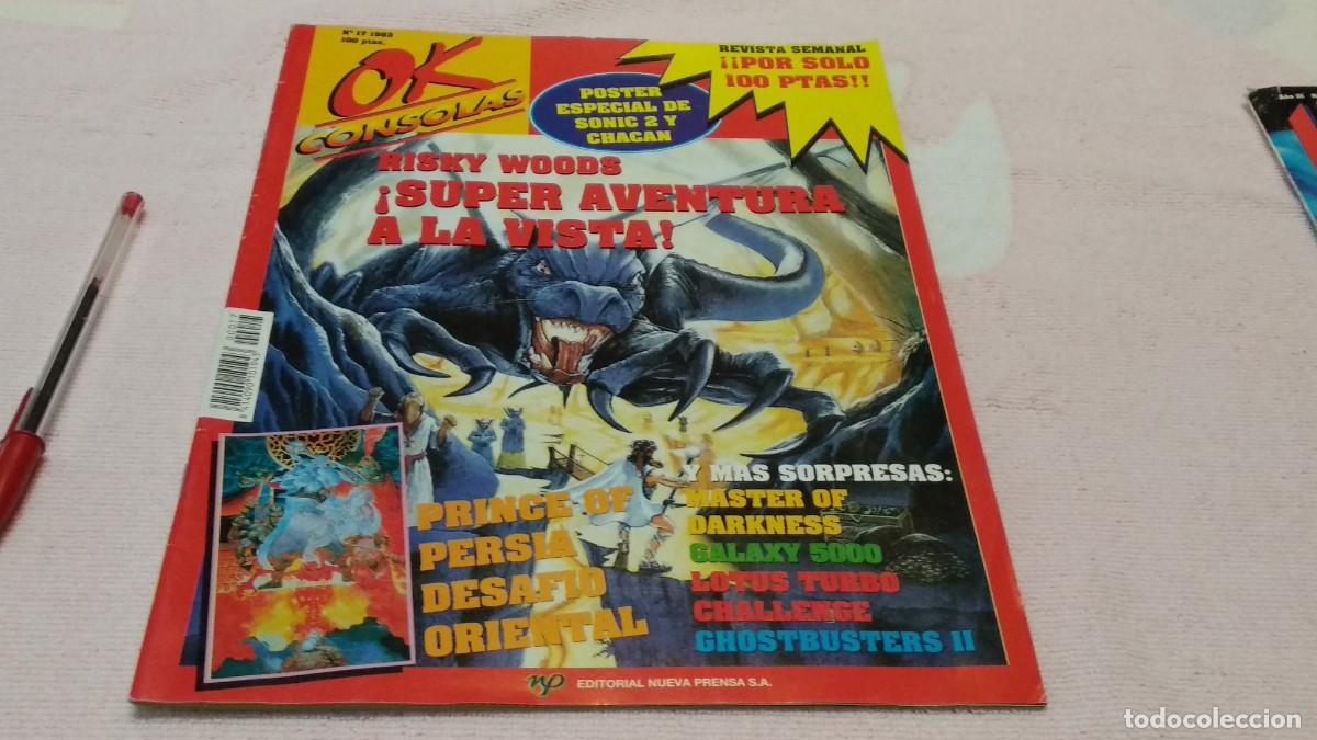 Collection Magazines and Newspapers: Ok consolas 1&deg; &eacute;poca n&uacute;mero 17 - revista a&ntilde;o 1993 videojuegos consolas SEGA, NINTENDO - SIN P&Oacute;STER