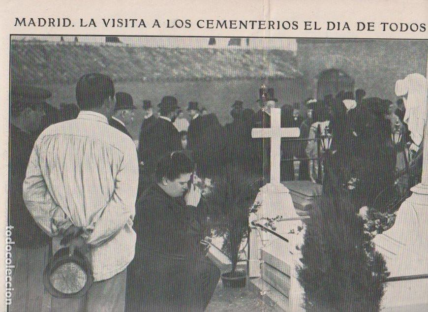 Coleccionismo de Revistas y Peri&oacute;dicos: * MADRID * Visita a los cementerios el D&iacute;a de Todos los Santos - 1907
