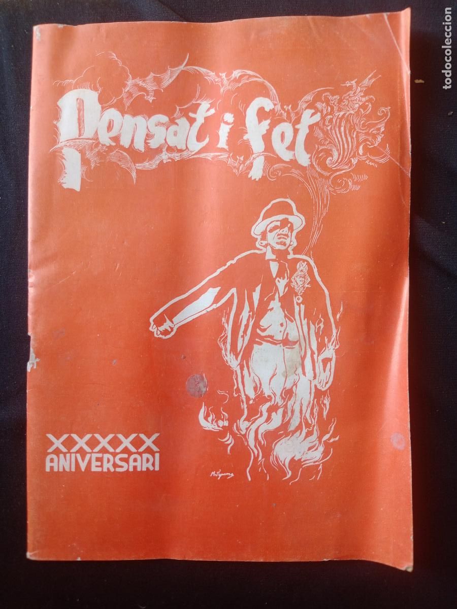 Collection Magazines and Newspapers: REVISTA PENSAT I FET (EN VALENCIANO) - XXXXX ANIVERSARI / FALLAS 1962 / FALLAS DE VALENCIA / 46 pag.