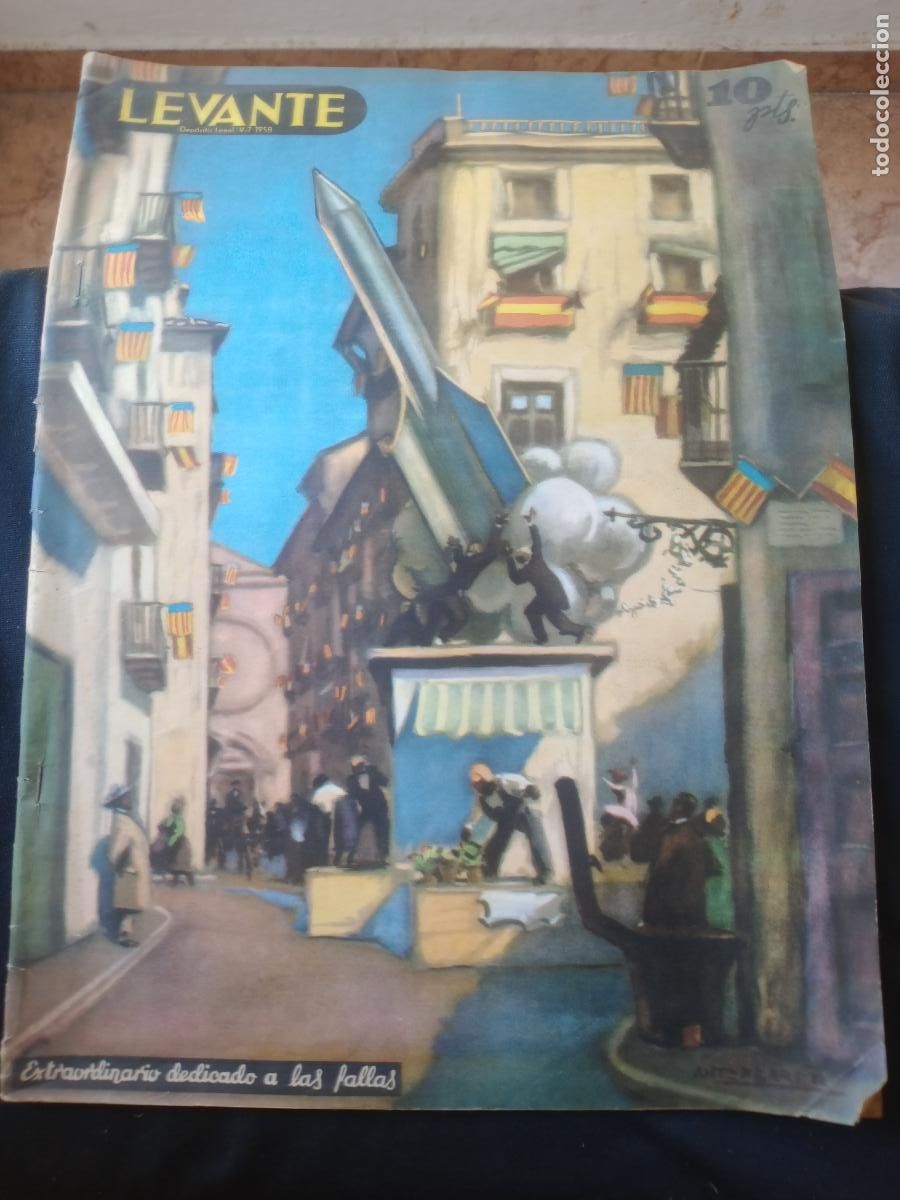 Coleccionismo de revistas y peri&oacute;dicos: LEVANTE. EXTRAORDINARIO DEDICADO A LAS FALLAS. 1959 VALENCIA