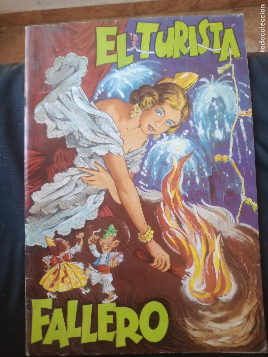 Coleccionismo de revistas y peri&oacute;dicos: EL TURISTA FALLERO 1974 Fallas de Valencia Editorial Bayarri