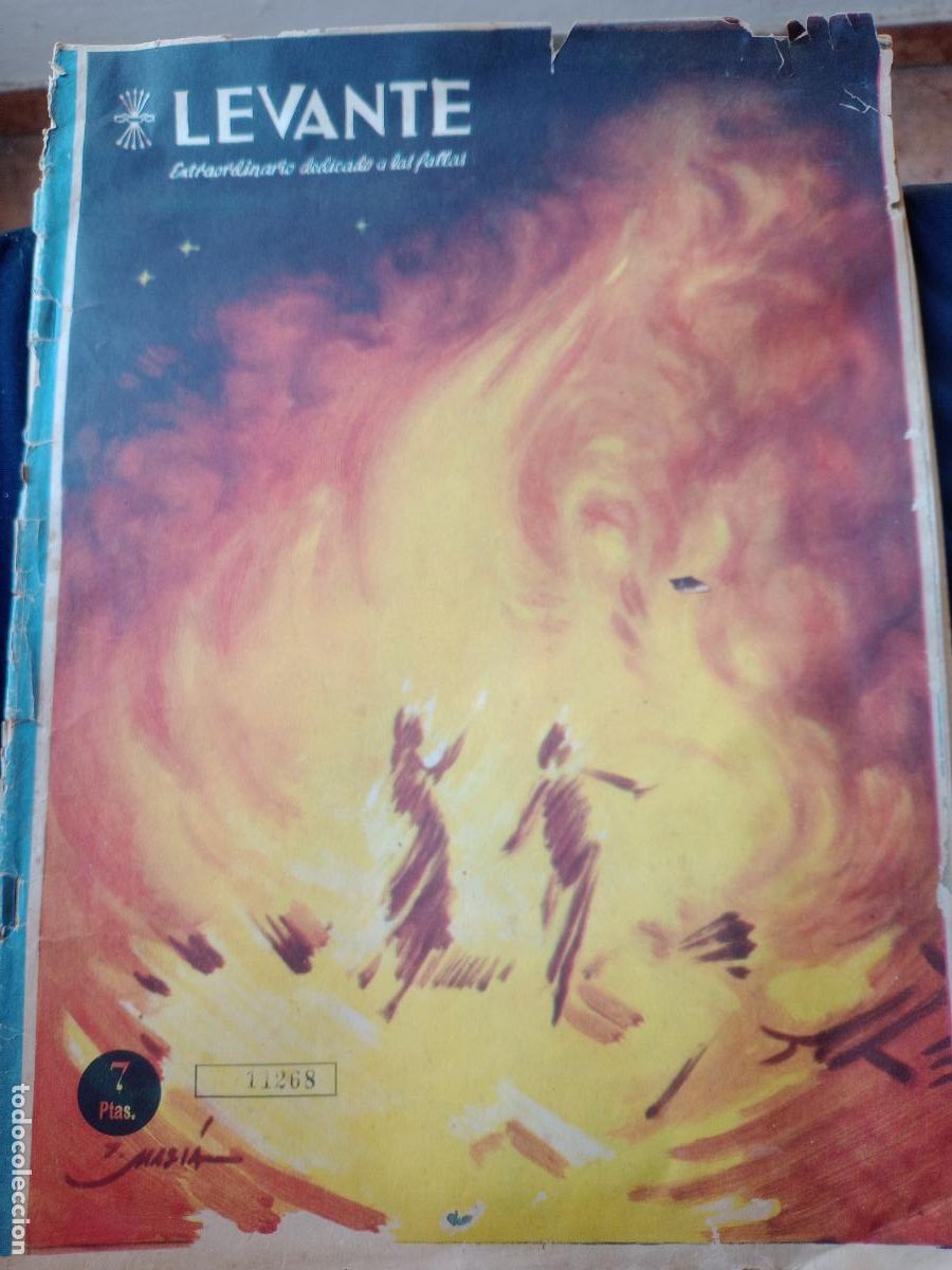 Coleccionismo de revistas y peri&oacute;dicos: LEVANTE. EXTRAORDINARIO DEDICADO A LAS FALLAS. 1957 VALENCIA