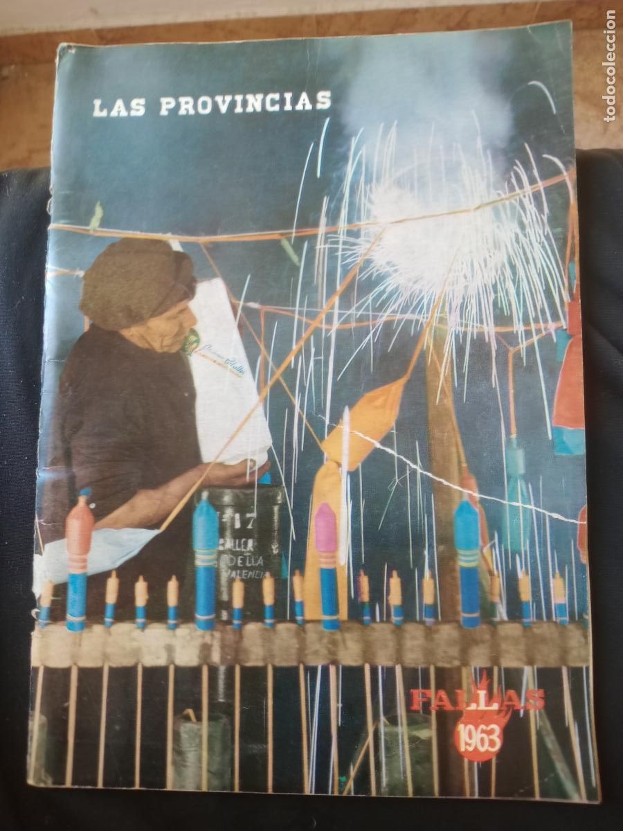 Coleccionismo de revistas y peri&oacute;dicos: FALLAS VALENCIA LAS PROVINCIAS EXTRAORDINARIO DEDICADO A LAS FALLAS 1963 PUBLICIDAD CORTEFIEL