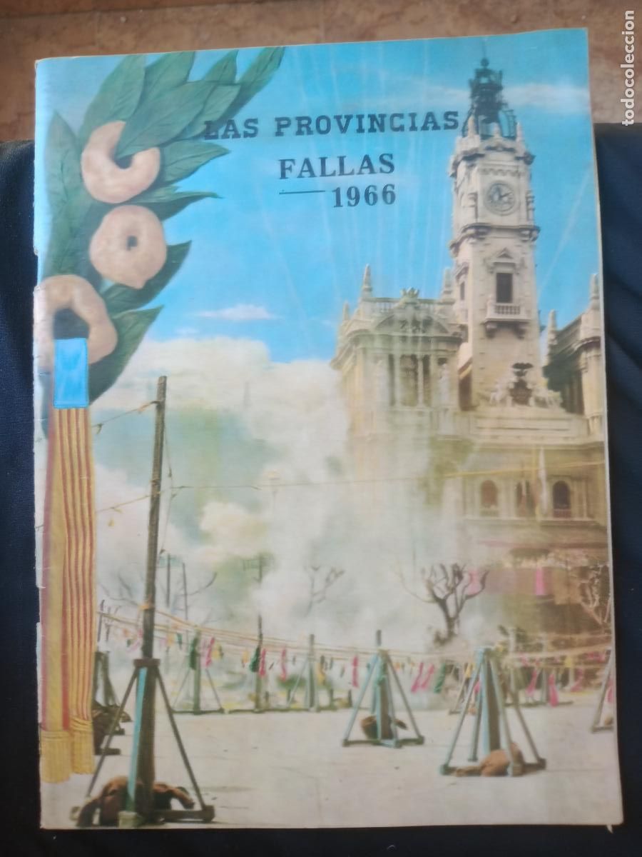 Coleccionismo de revistas y peri&oacute;dicos: REVISTA FALLERA LAS PROVINCIAS 1966 ,TEMA FALLAS DE VALENCIA