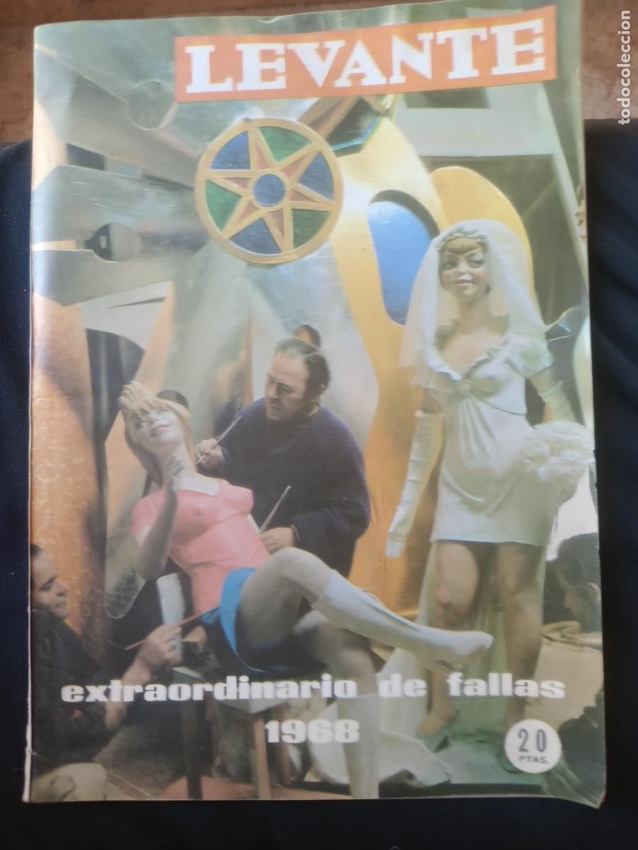 Coleccionismo de revistas y peri&oacute;dicos: REVISTA FALLAS DE VALENCIA LEVANTE 1968