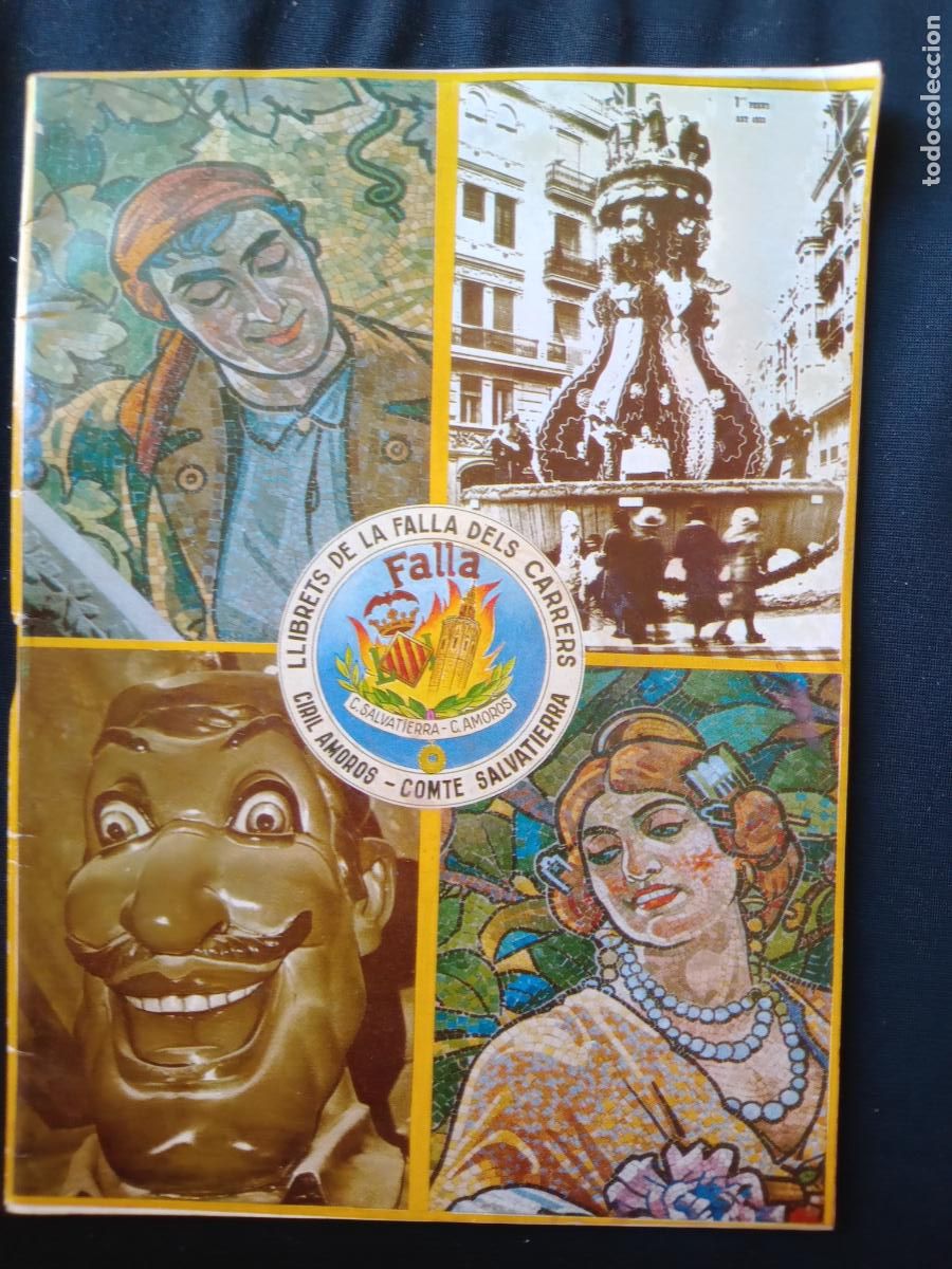 Collection Magazines and Newspapers: VALENCIA FALLAS. LLIBRET FALLA CIRIL AMOROS COMTE SALVATIERRA 1978