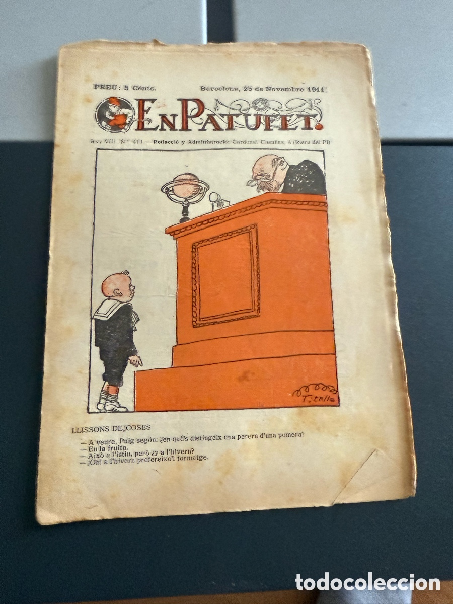 Collection Magazines and Newspapers: EN PATUFET. n 411. 1911