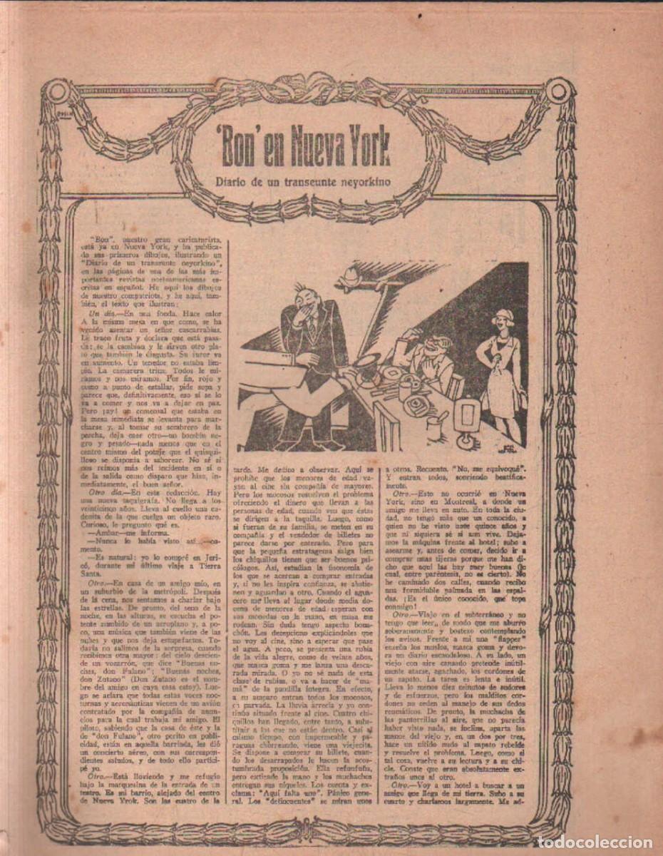 Coleccionismo de revistas y peri&oacute;dicos: FASC&Iacute;CULO: BON EN NUEVA YORK. A-CI-1193
