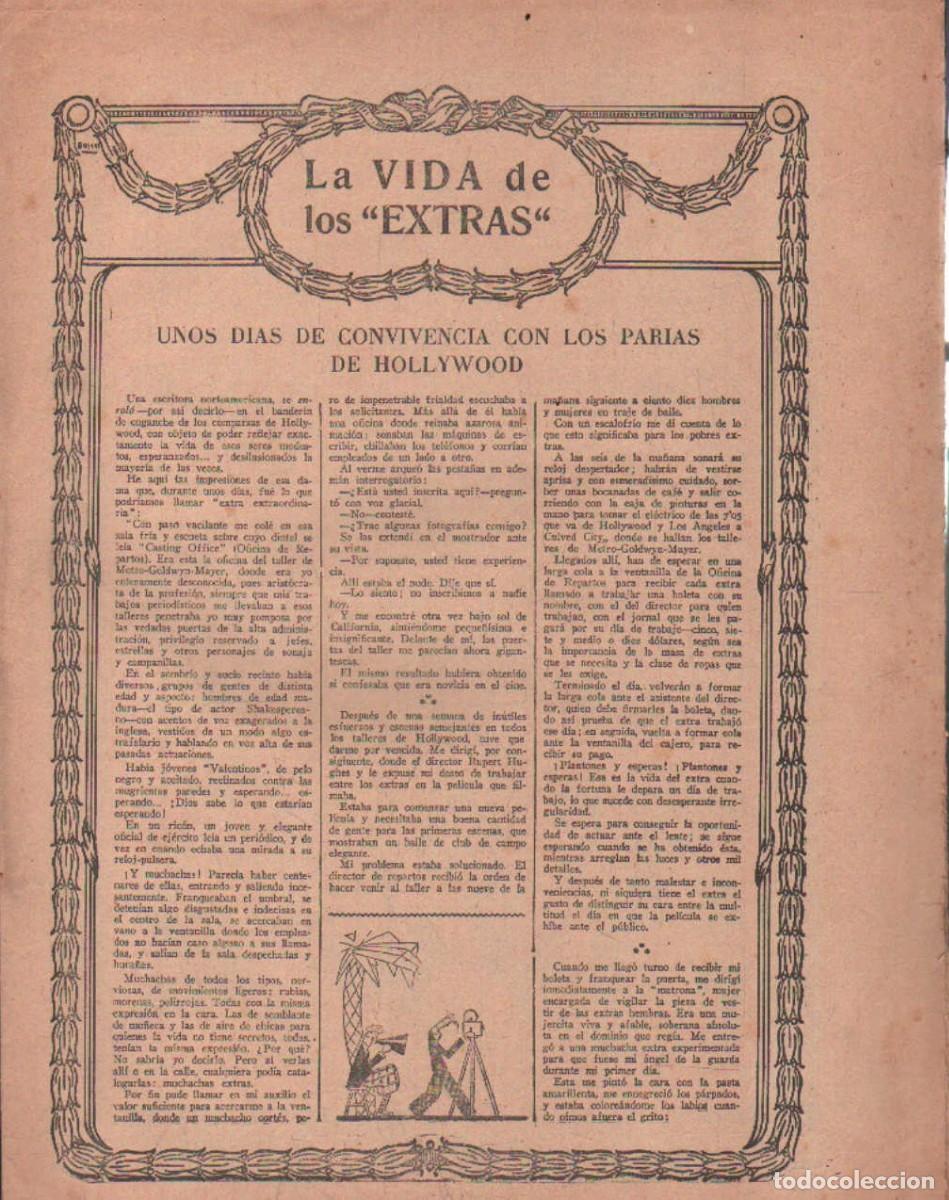 Coleccionismo de revistas y peri&oacute;dicos: FASC&Iacute;CULO: LA VIDA DE LOS EXTRAS. A-CI-1195