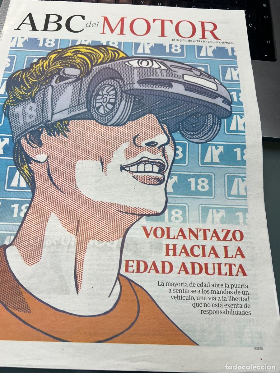 Coleccionismo de Revistas y Peri&oacute;dicos: Suplemento ABC MOTOR. PEUGEOT E-208. CITR&Ouml;EN C4. INGOLSTAT. FERRARI. WOLKSWAGEN CALIFORNIA.