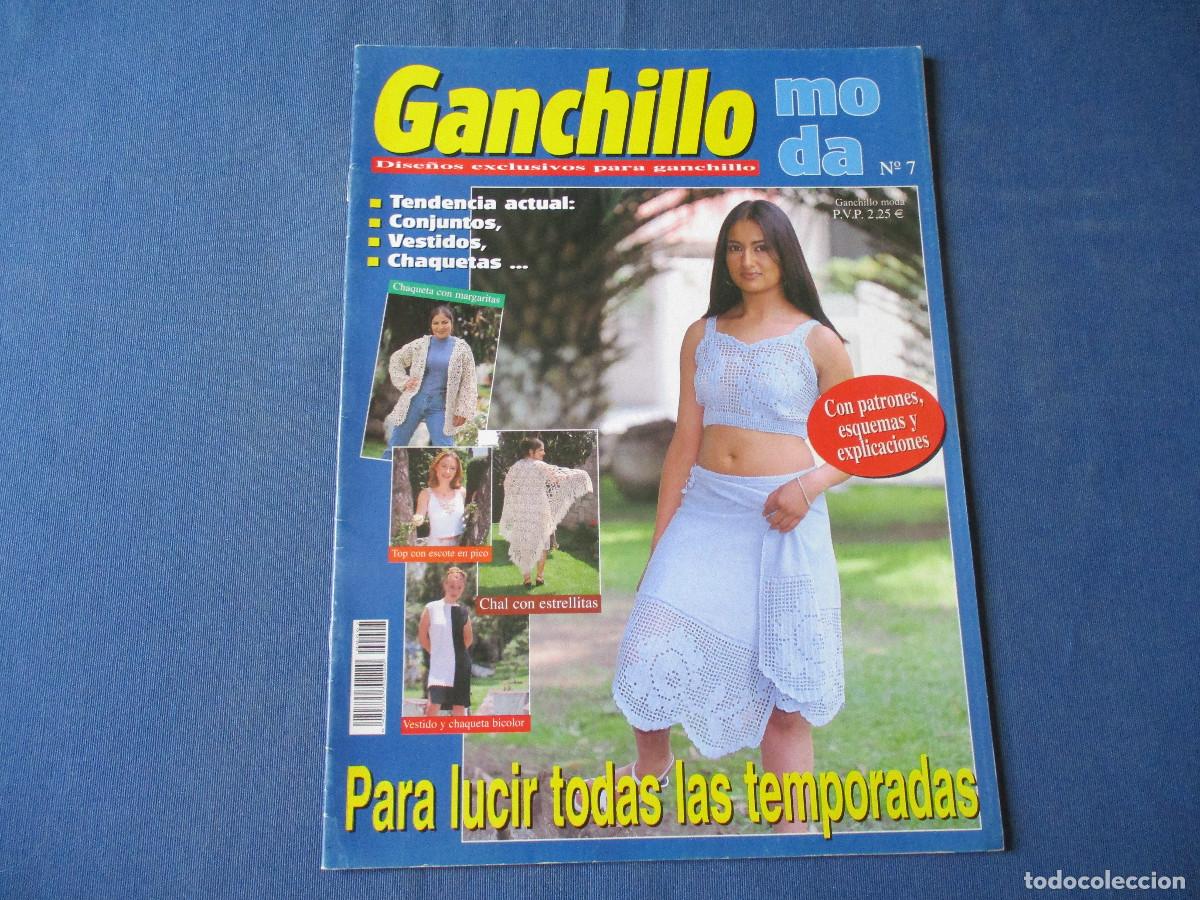 Coleccionismo de Revistas y Peri&oacute;dicos: REVISTA GANCHILLO MODA N.&ordm; 7 DISE&Ntilde;OS EXCLUSIVOS PARA GANCHILLO