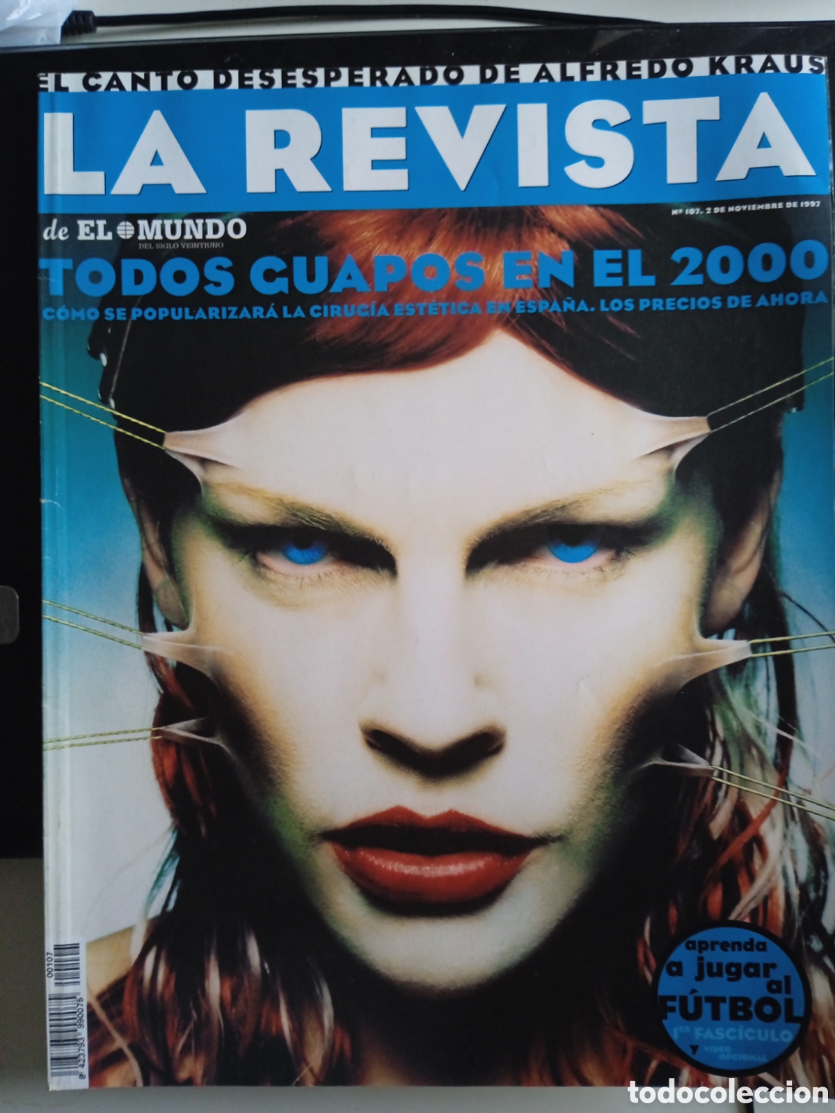 Colecionismo de Revistas e Jornais: La Revista de El Mundo Alfredo Kraus Kim Bassinger Juan Manuel de Prada Carmen Rigalt Cirug&iacute;a Est&eacute;ti