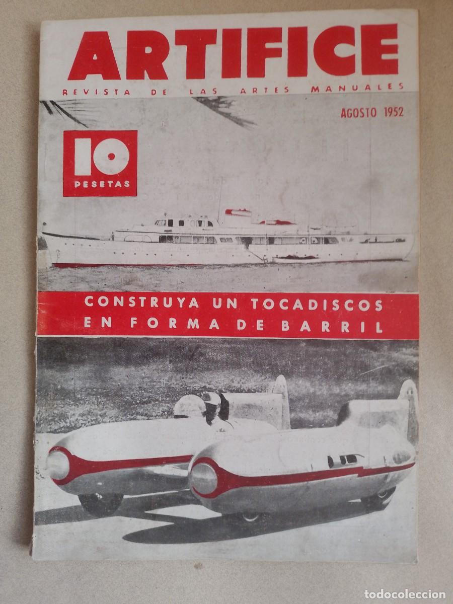 Coleccionismo de Revistas y Peri&oacute;dicos: ARTIFICE , REVISTA DE LAS ARTES MANUALES