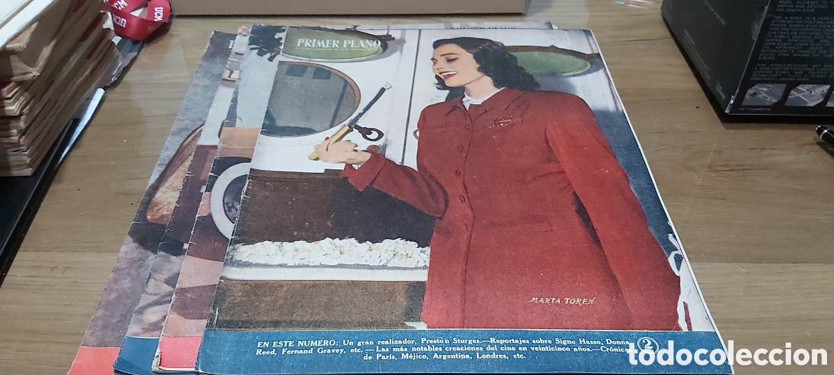 Sammeln von Zeitschriften und Zeitungen: 4 REVISTAS CINEMATOGRAFICAS PRIMER PLANO 1950