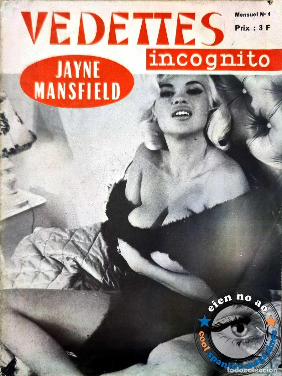 Collectionnisme de Revues et Journaux: VEDETTES incognito # 4 /1965 ~ Revista francesa dedicada a JAYNE MANSFIELD
