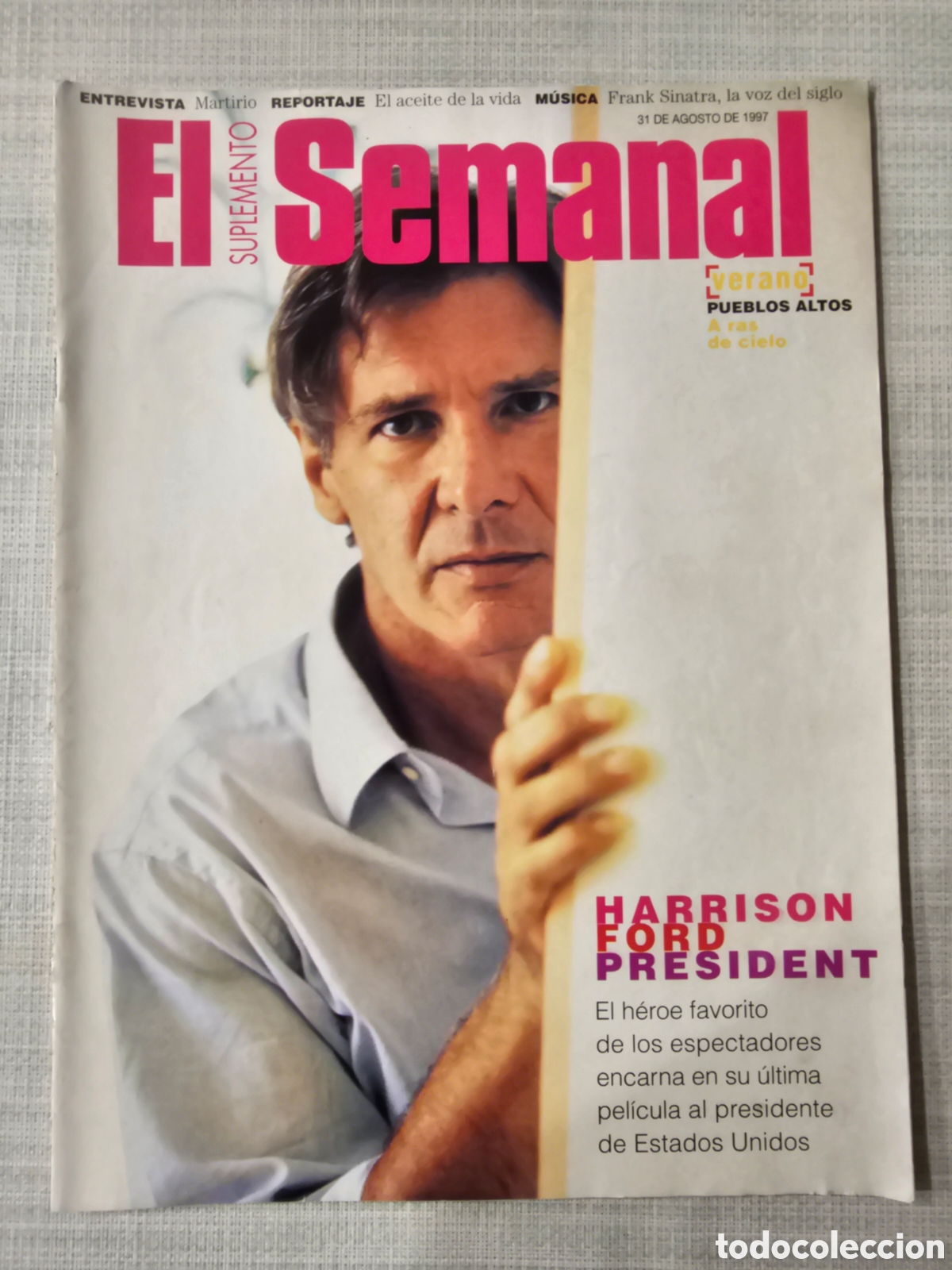 Coleccionismo de Revistas y Peri&oacute;dicos: EL SUPLEMENTO SEMANAL 514 1997 THANDIE NEWTON, LOLES LE&Oacute;N, HARRISON FORD, MARTIRIO, FRANK SINATRA