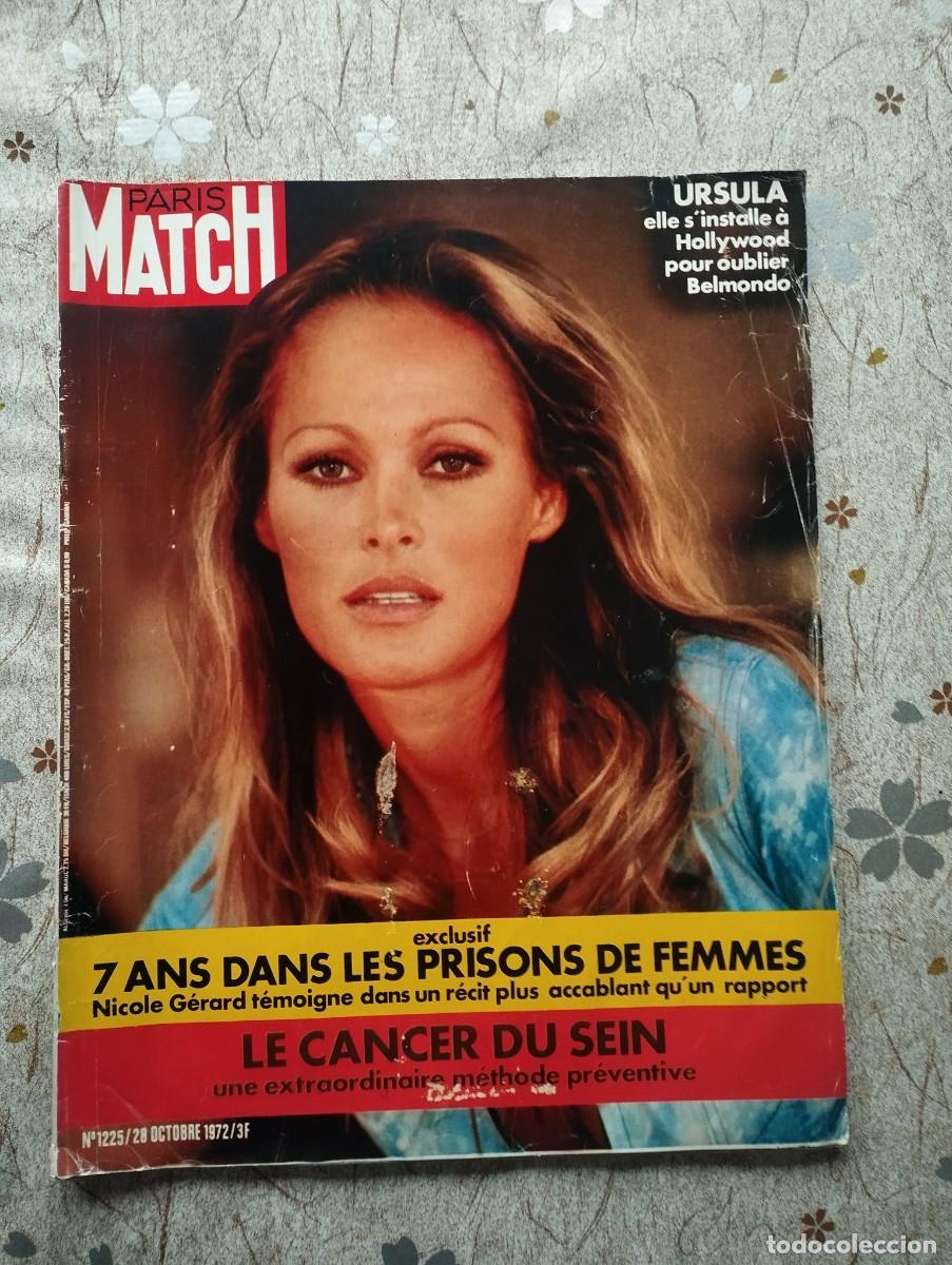 Coleccionismo de Revistas y Peri&oacute;dicos: PARIS MATCH 1972 / URSULA ANDRESS
