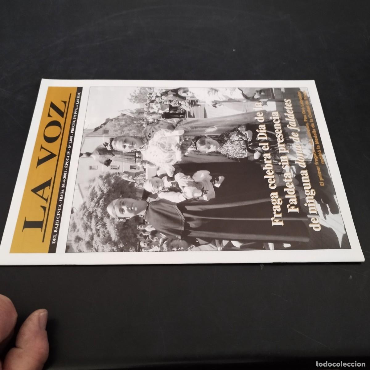 Coleccionismo de revistas y peri&oacute;dicos: LA VOZ DEL BAJO CINCA / FRAGA 2001 / CONS 440GV / 1099