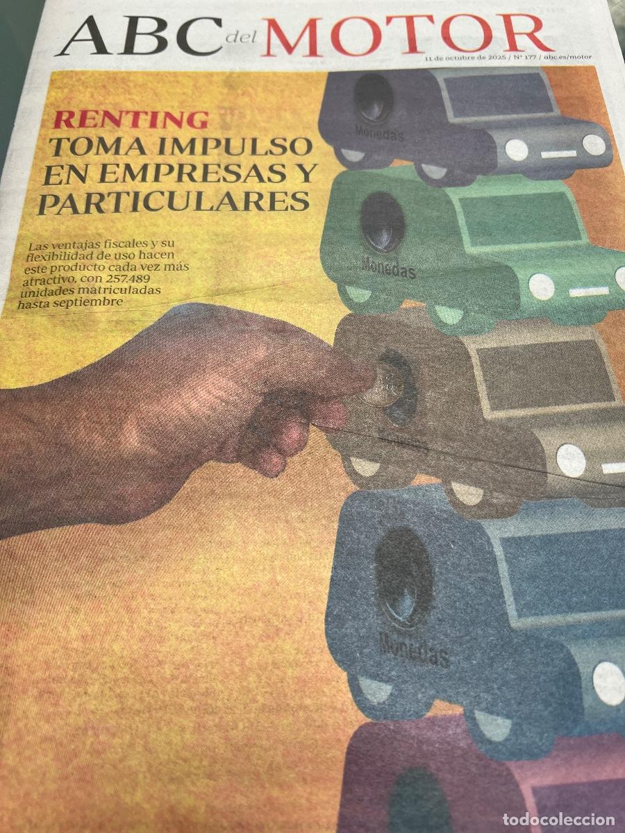 Coleccionismo de Revistas y Peri&oacute;dicos: Suplemento ABC MOTOR. RENTING. TONI BOU. TRIAL. VOLKSWAGEN TAYRON. LAMBORGHINI DIABLO.
