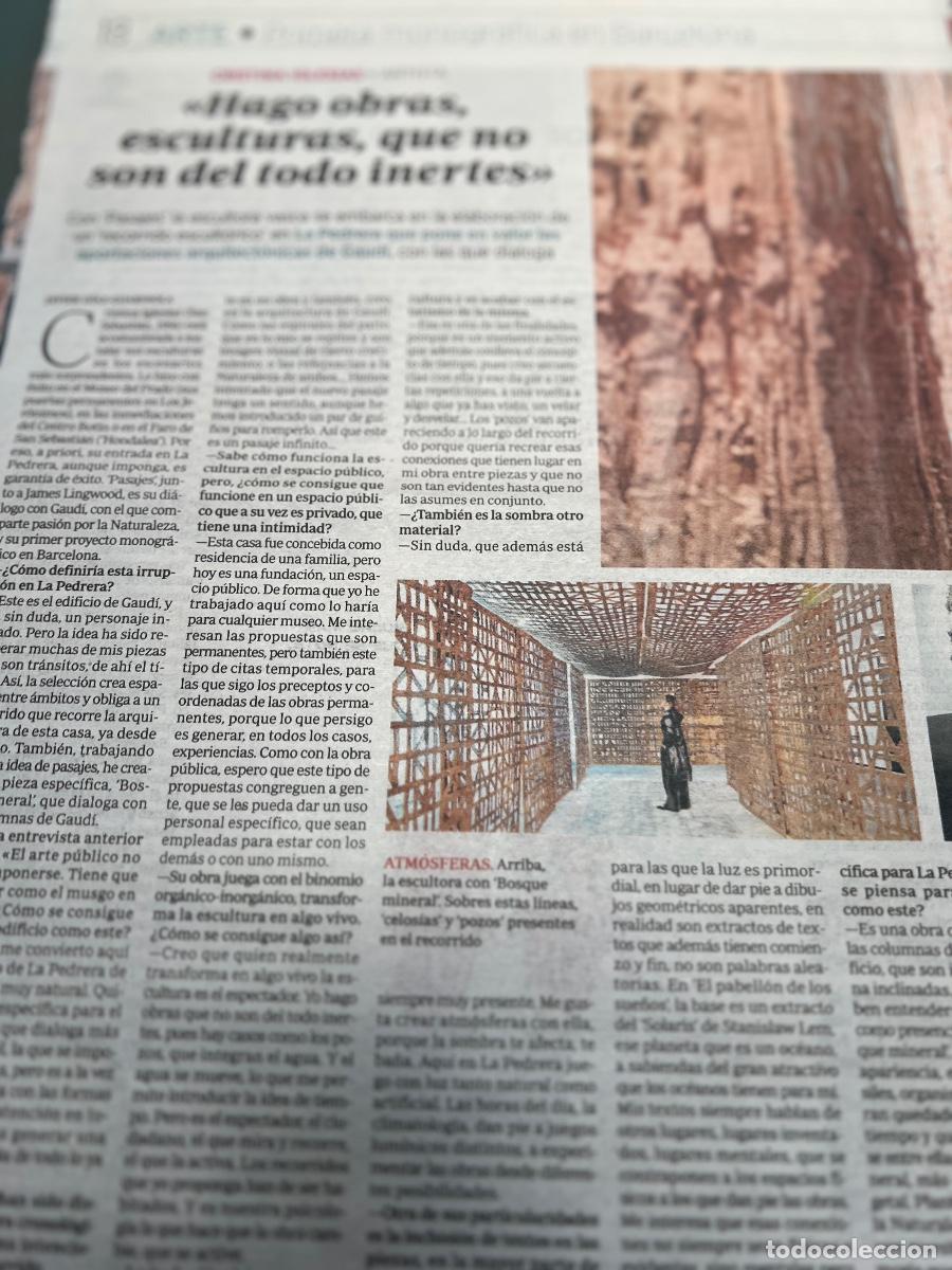 Coleccionismo de revistas y peri&oacute;dicos: CRISTINA IGLESIAS. ARTE CONTEMPOR&Aacute;NEO.