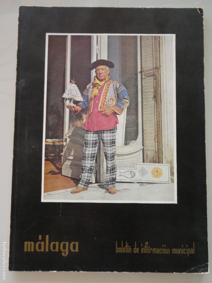 Coleccionismo de Revistas y Peri&oacute;dicos: LIBRO REVISTA BOLET&Iacute;N INFORMACI&Oacute;N MUNICIPAL M&Aacute;LAGA. 4T 1971. ESPECIAL PICASSO, EFEMERIDES. 280GR