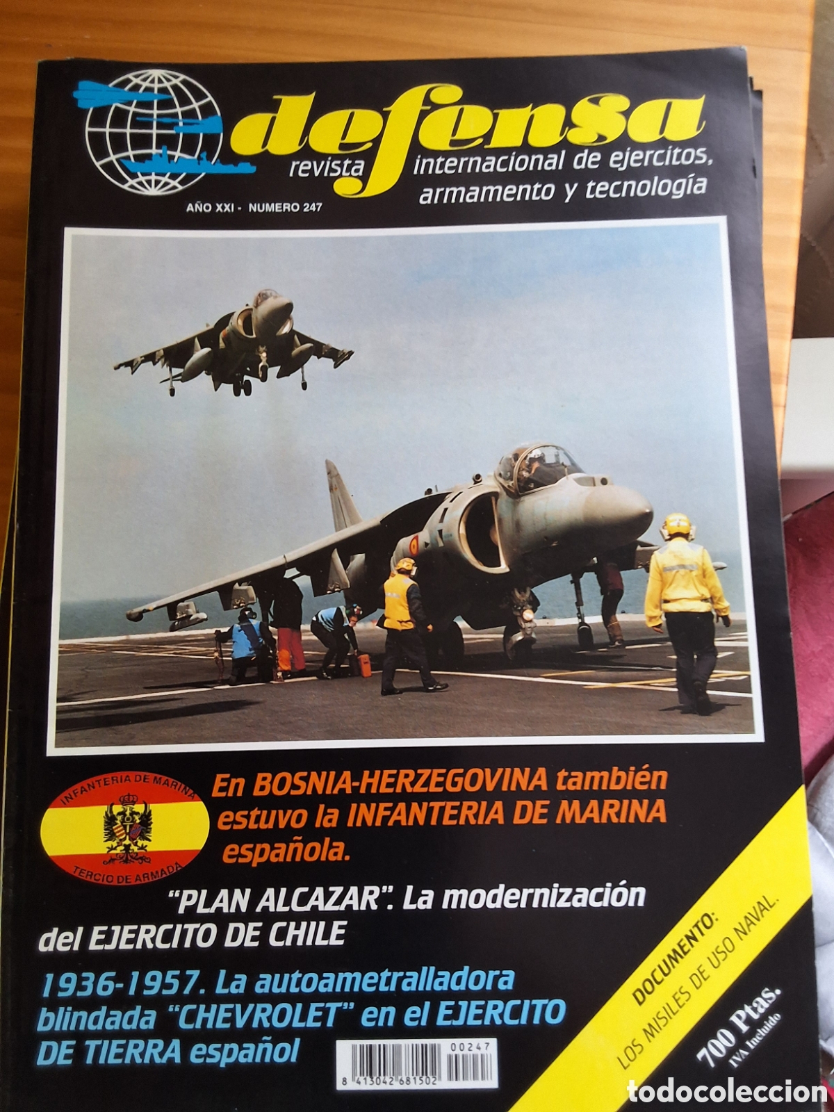 Coleccionismo de Revistas y Peri&oacute;dicos: Defensa revista n&uacute;mero 247a&ntilde;o 1998/11 misiles navales autoametralladora Infanter&iacute;a espa&ntilde;ola