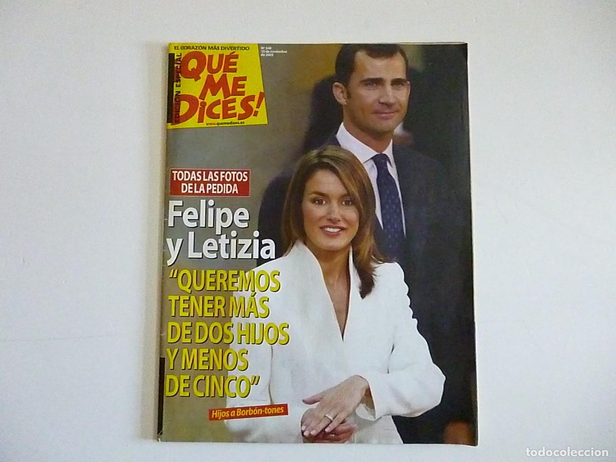 Coleccionismo de Revistas y Peri&oacute;dicos: REVISTA QUE ME DICES N&ordm; 348 EDICION ESPECIAL NOVIEMBRE 2003 CUIDADA PEDIDO MINIMO 10&euro;