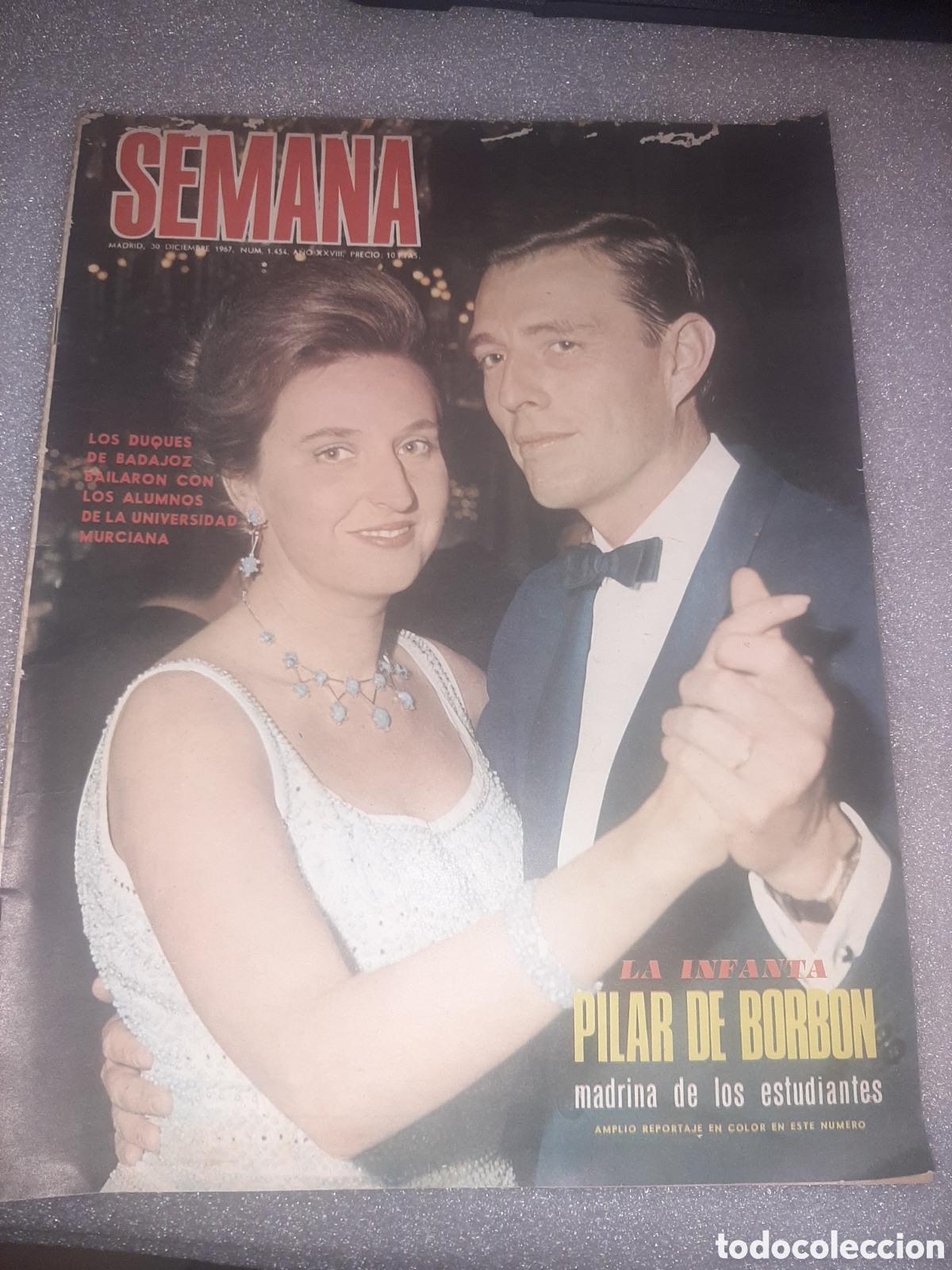 Coleccionismo de Revistas y Peri&oacute;dicos: SEMANA N&Uacute;M. 1454 A&ntilde;o XXVIII 30 diciembre 1967