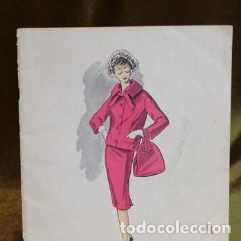 Coleccionismo de revistas y peri&oacute;dicos: Instituto de corte de Nanc&eacute;ien,Colecci&oacute;n de modelo oto&ntilde;o-invierno,1958-1959.