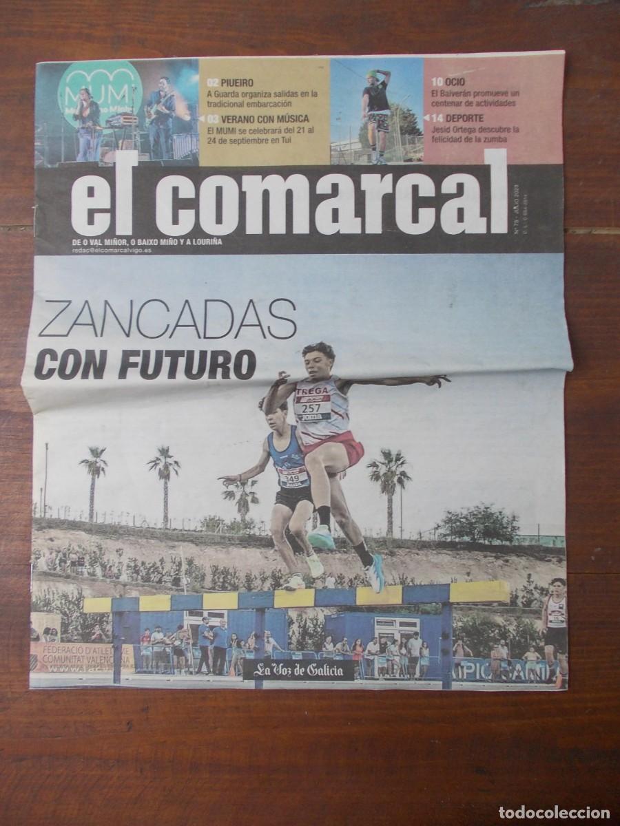 Collection Magazines and Newspapers: Periodico El Comarcal Numero 75 Julio 2023 prensa local Galicia coleccionismo hemeroteca